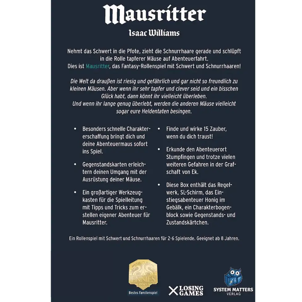 Miniaturbild: Infos Mausritter
