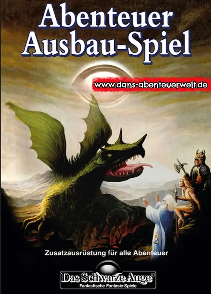 ein mächtiger drache und helden dsa1