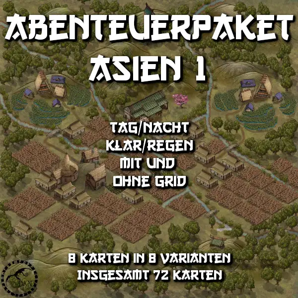 Abenteuerpaket: Abenteuerlust Asien 1 |72 Karten