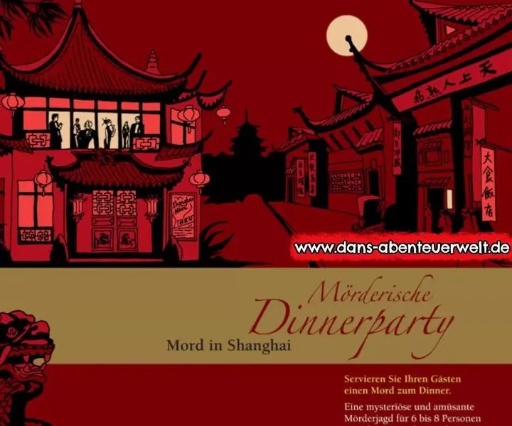 Asiatisches Haus Mörderische Dinnerparty – Mord in  Shanghai (Krimidinner)