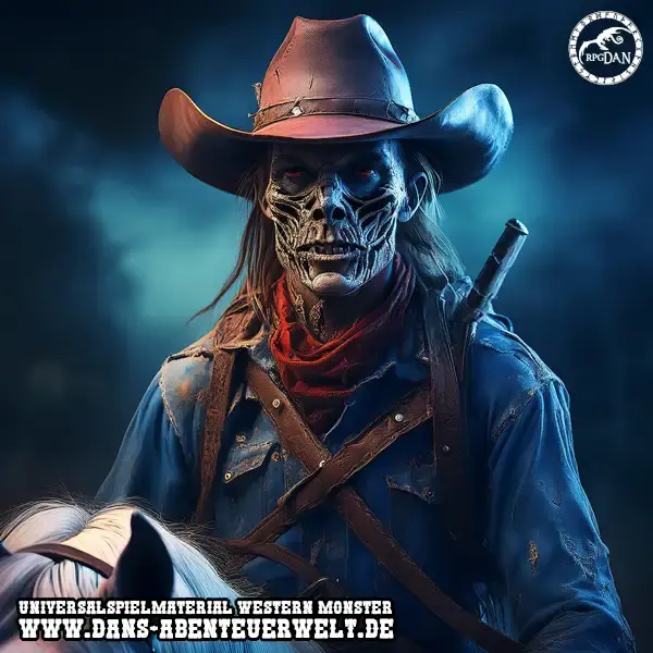 Zombie Cowboy Harrowed