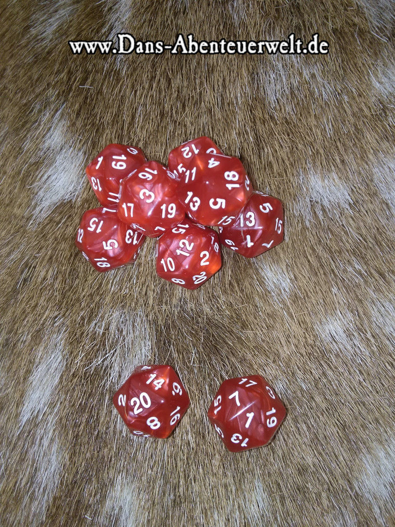 Miniaturbild: Würfel W20\D20 - Perlmutt Effekt |Verschiedene Farben