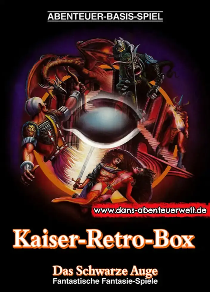 Krieger und Monster um ein schwarzes Auge DSA1