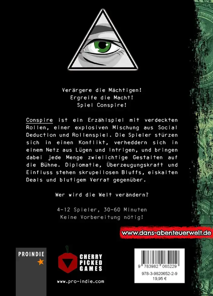 Backcover Conspire