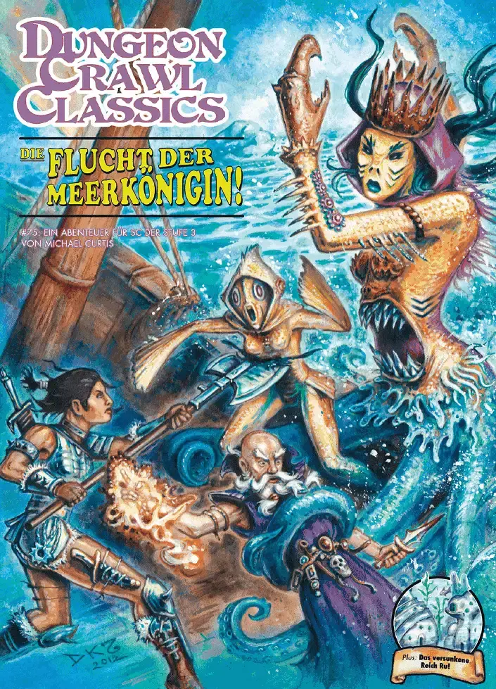 meermenschen greifen ein schiff an Dungeon Crawl Classic  Die Flucht der Meerkönigin
