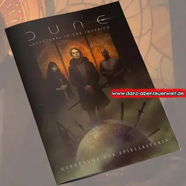 häuser Dune Werkzeuge der Spielleiterin Spielleiterschirm
