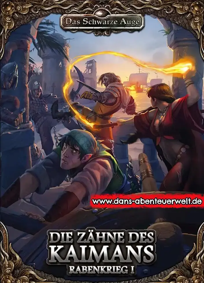 Helden im Kampf DSA5 Rabenkrieg 1 - Die Zähne des Kaimans