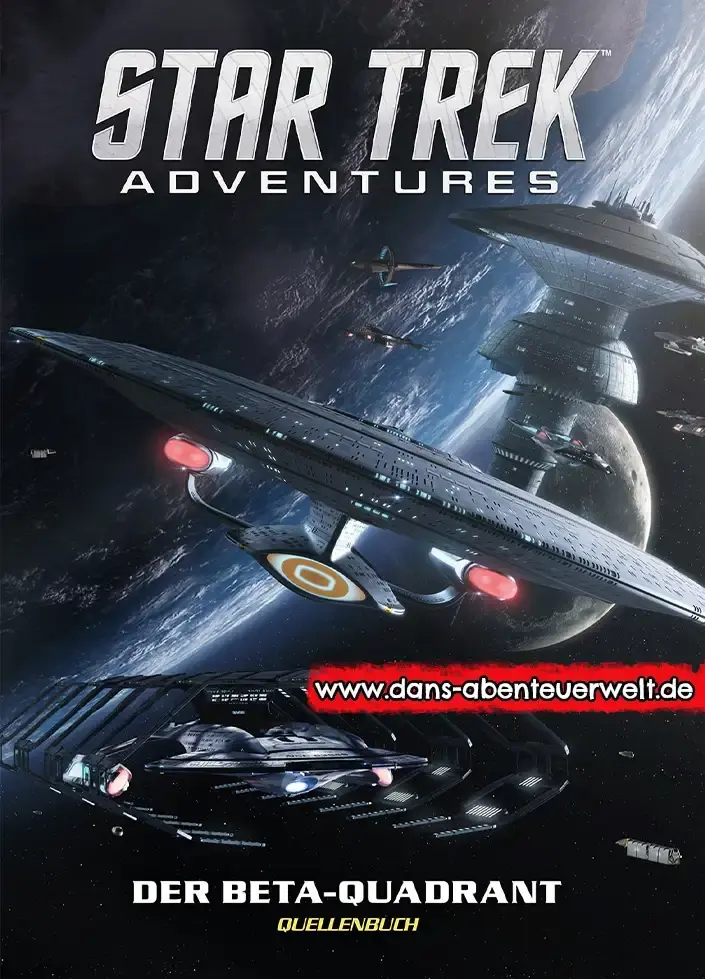 raumschiff im raumdock Star Trek Adventures: Der Beta-Quadrant