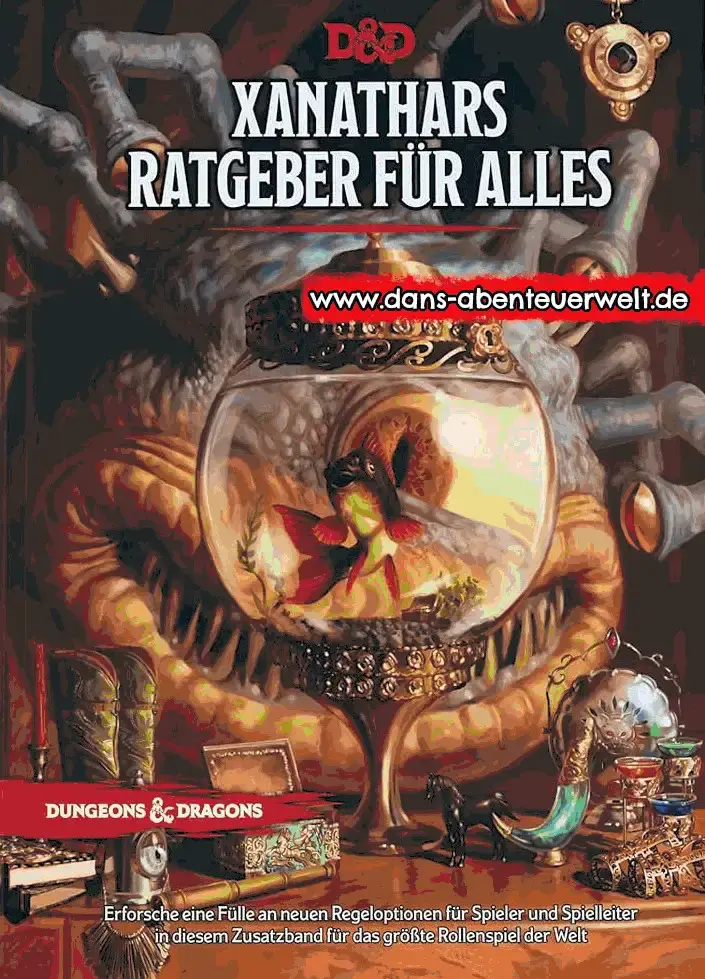 Betrachter schaut einen fisch an Dungeons & Dragons 5E Xanathar's Ratgeber für Alles