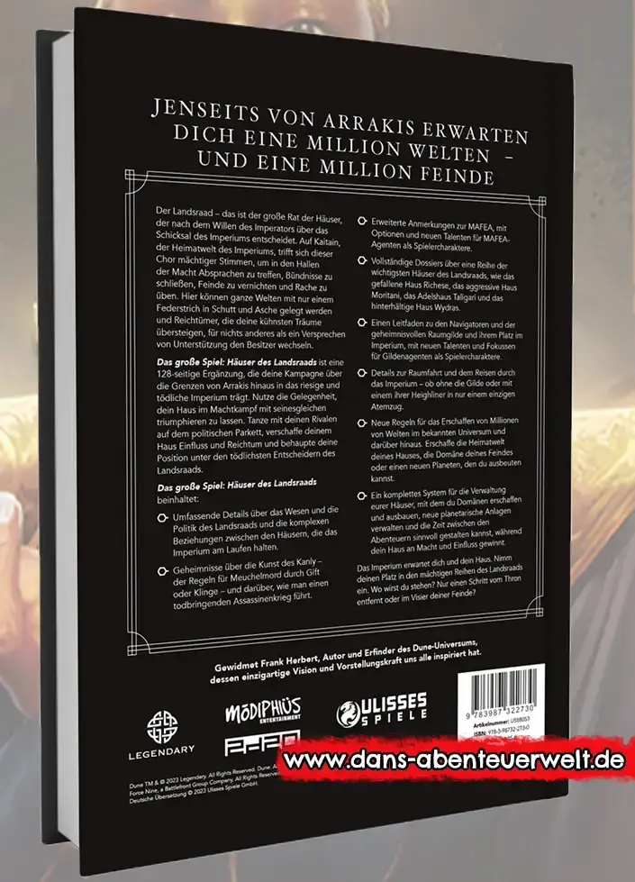 rückseite dune Das Große Spiel