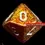 Miniaturbild: Loot Würfelset Glitter Polyhedral Gold/Silver – 7-teilig