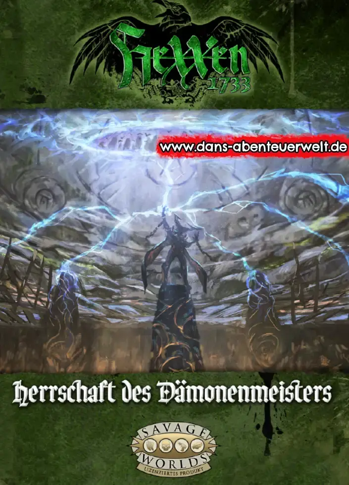 Ein Blitzgewitter HeXXen 1733 für Savage Worlds Herrschaft des Dämonenmeisters