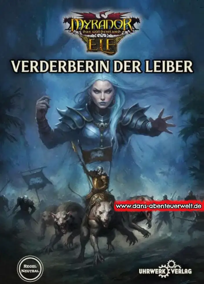 Weißhaarige Heerführerin Myranor