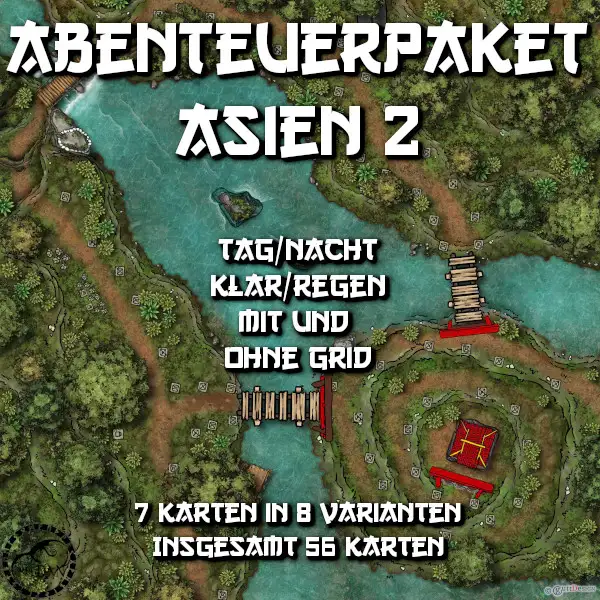 Abenteuerpaket: Abenteuerlust Asien 2 |56 Karten