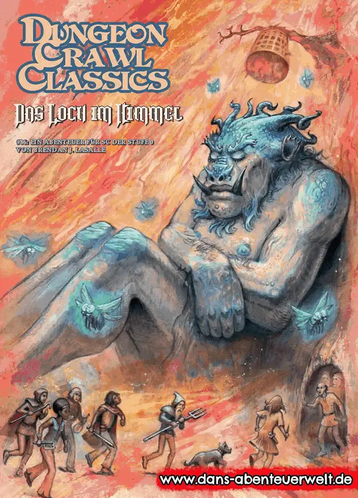 Ein schlafender Chaosgott Dungeon Crawl Classic