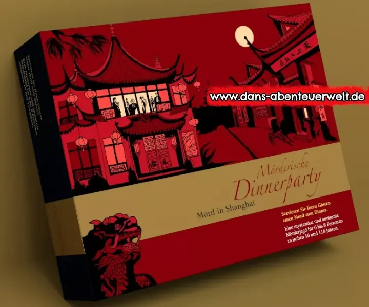 Miniaturbild: Box Cover Mörderische Dinnerparty – Mord in  Shanghai (Krimidinner)