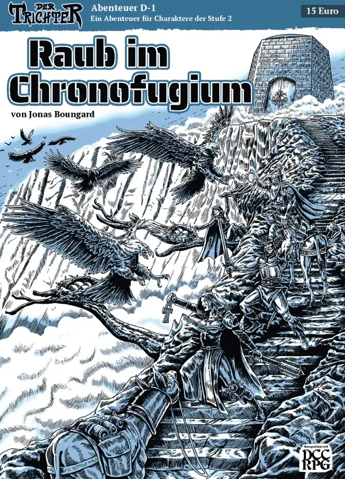 helden werden von adlern angegriffen Raub im Chronofugium