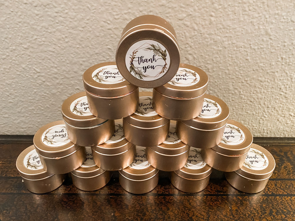 DIY Wedding Favors (Candles)