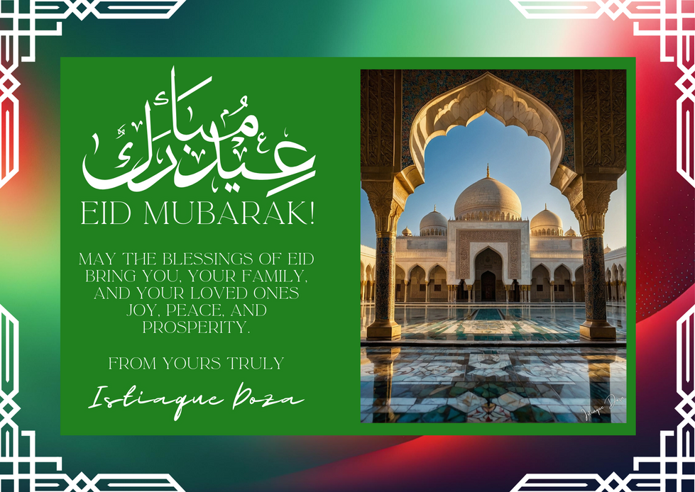 Eid Mubarak to All