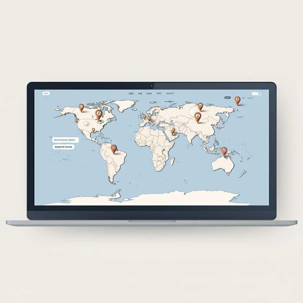 Simplicity meets impact - highlight your mission with a clean homepage.