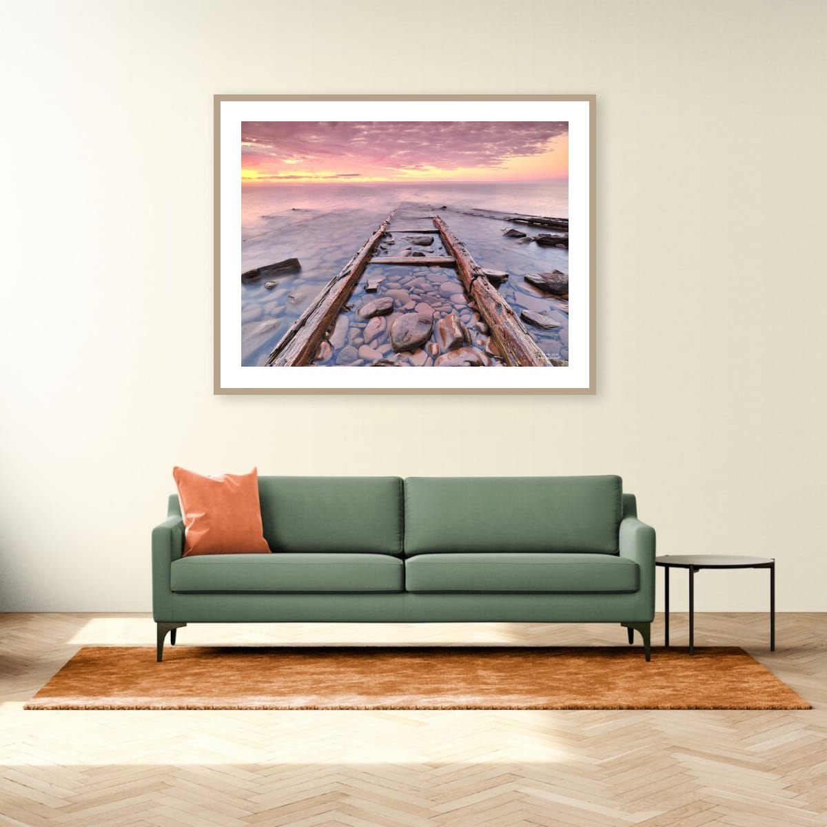 Sea Railway 18x24