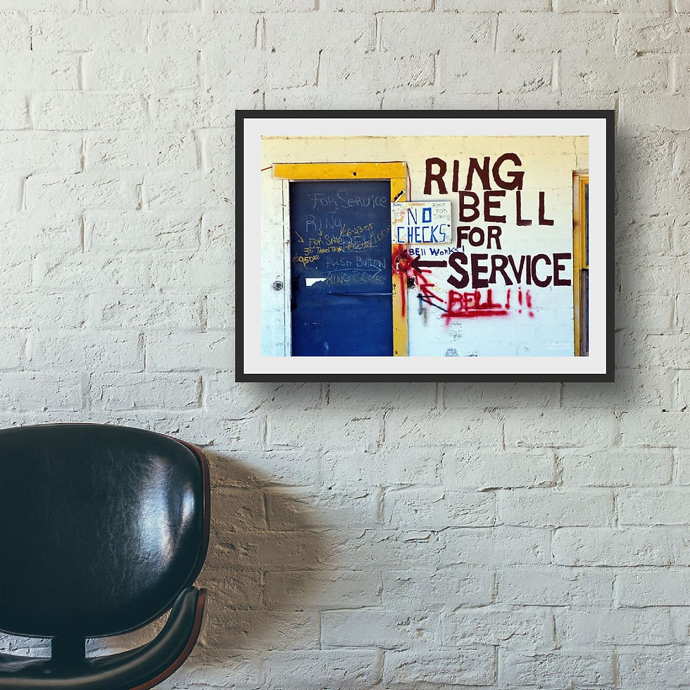 Thumbnail: Ring Bell For Service 18x24