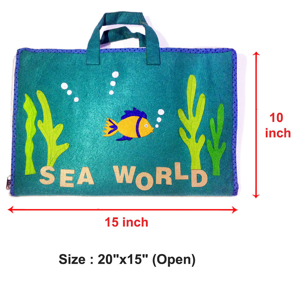 Thumbnail: Sea Animal Educational Book Magnetic Toys - Set of 8 animals