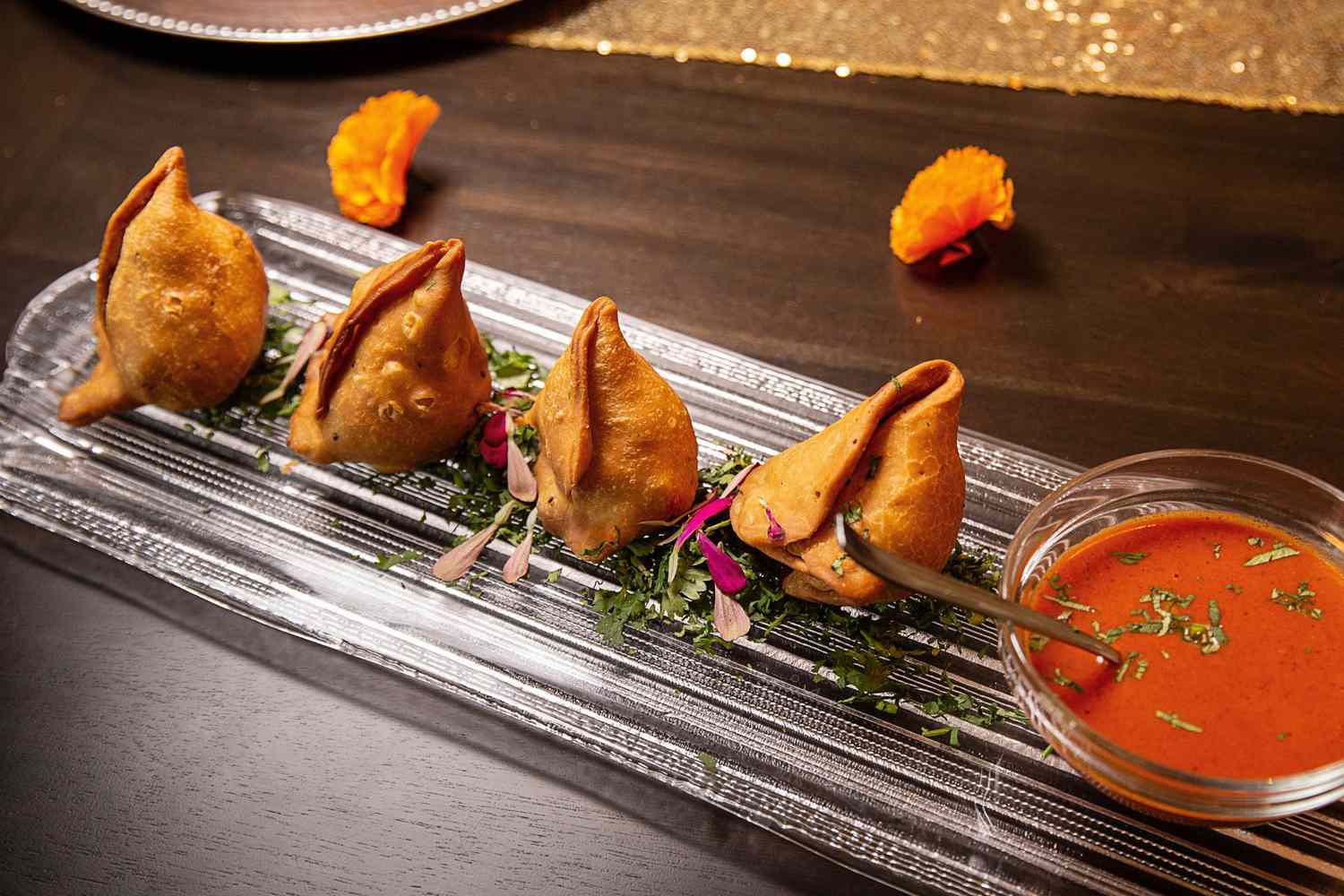 Arranged Food and Objects