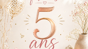🎉 La Boutique fête ses 5 ans en Mai 🎉