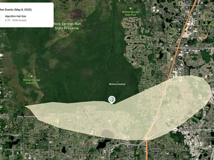 Longwood / Wekiva Springs Hail Storm