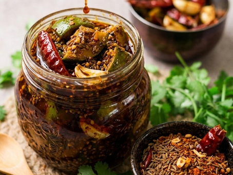  Aam Tel (Raw Mango Pickle in Mustard Oil)