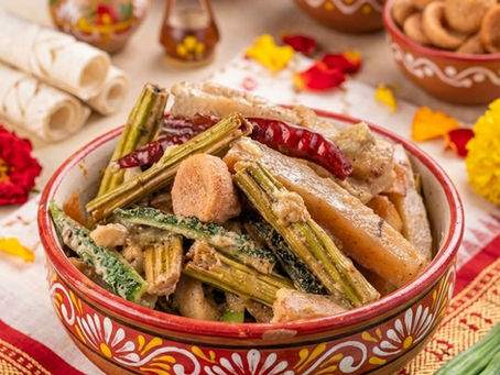 Traditional Bengali Milk Shukto (Ceremonial Style)