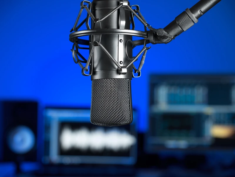 estúdio de web rádio