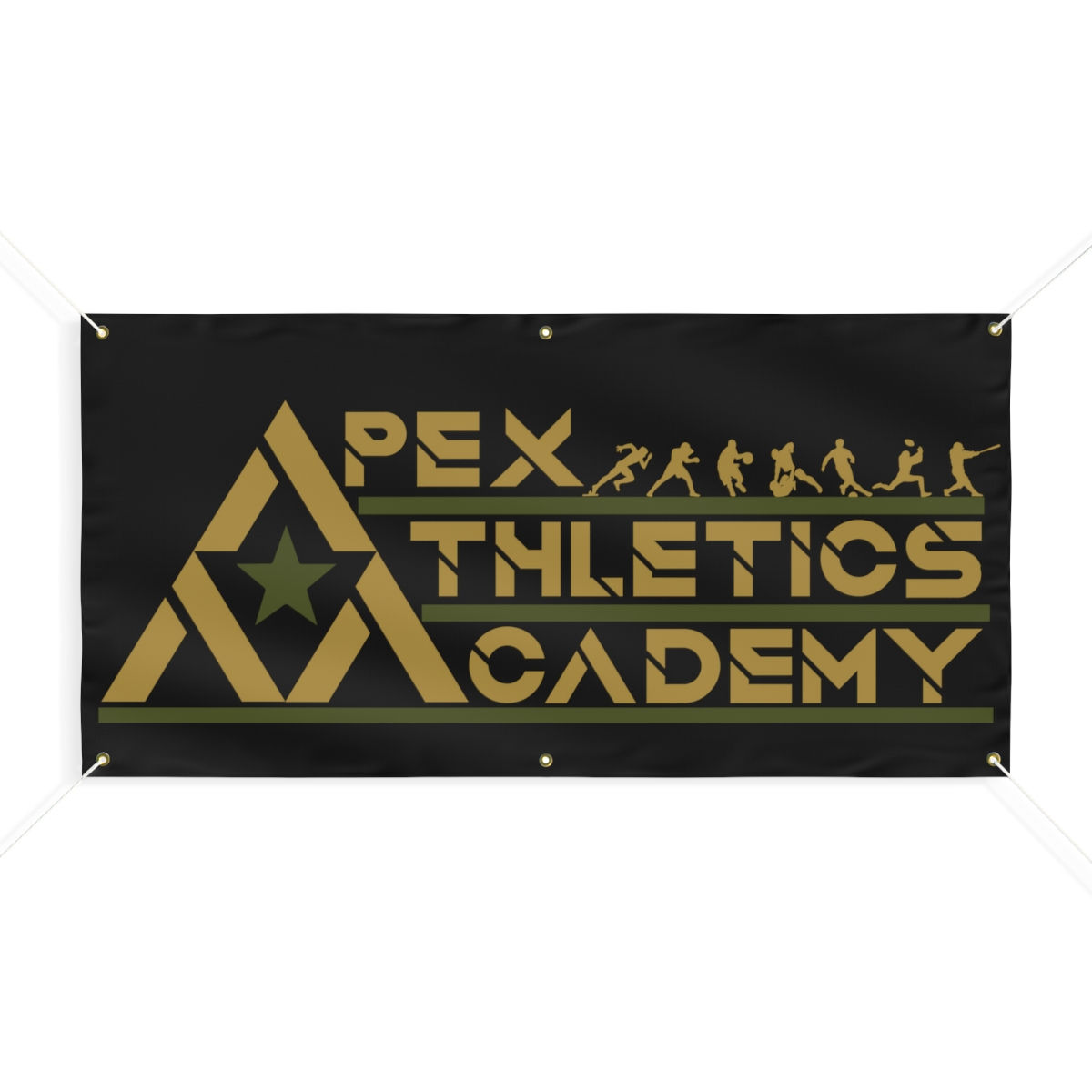 Cartel mate de Apex Athletics Academy