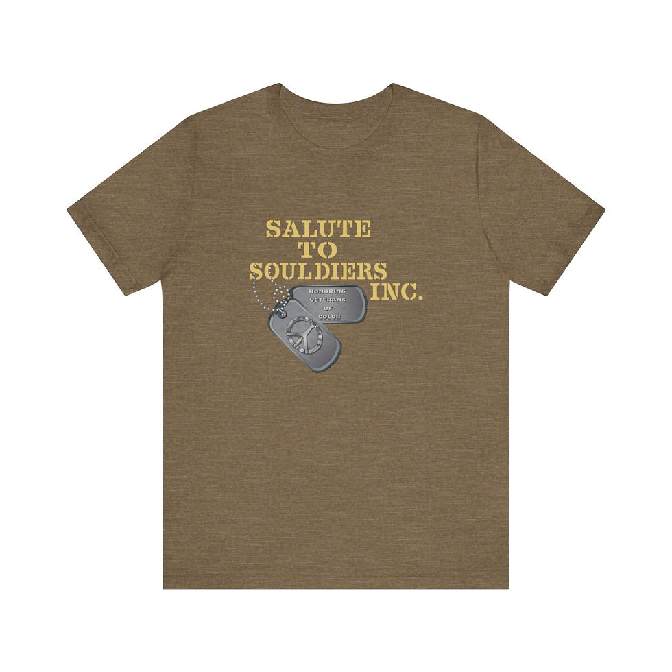 Miniatura: Salute To Souldiers Inc. Unisex Jersey Short Sleeve Tee Dark Colors