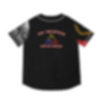 Thumbnail: Salute To SOULdier "Black Panther Collection#1" BLK Men's Baseball Jersey (AOP)