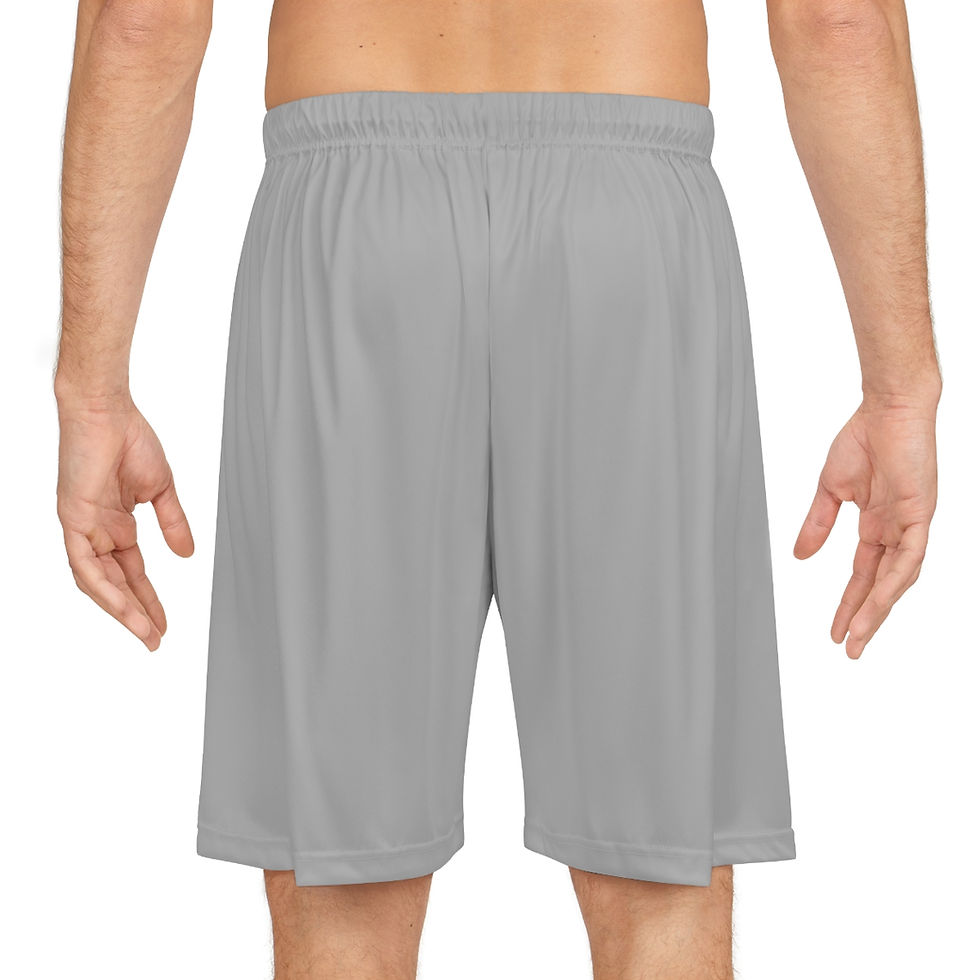 Miniatura: Salute To SOULdiers "Triple Nickels" Grey Basketball Shorts 