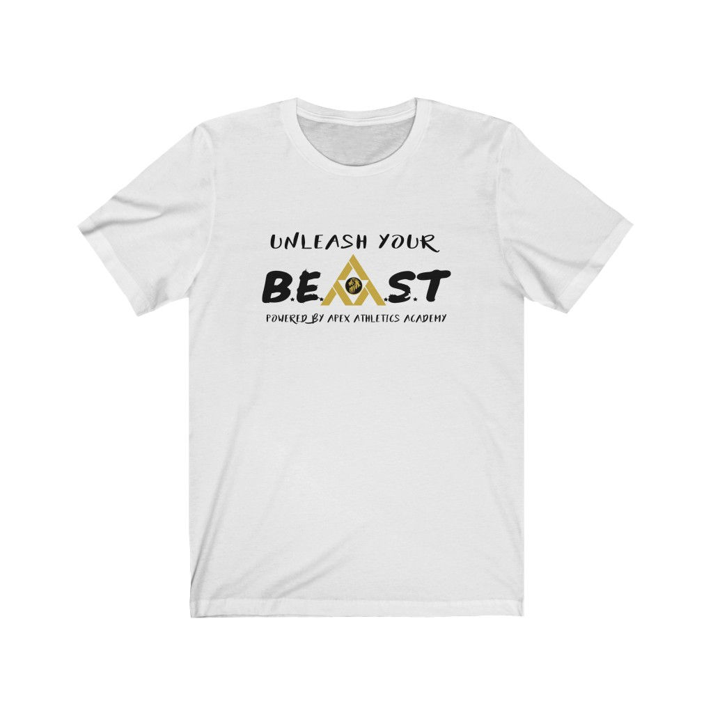Camiseta de manga corta A3 ELITE de fuerza y acondicionamiento "UNLEASH YOUR BEAST"