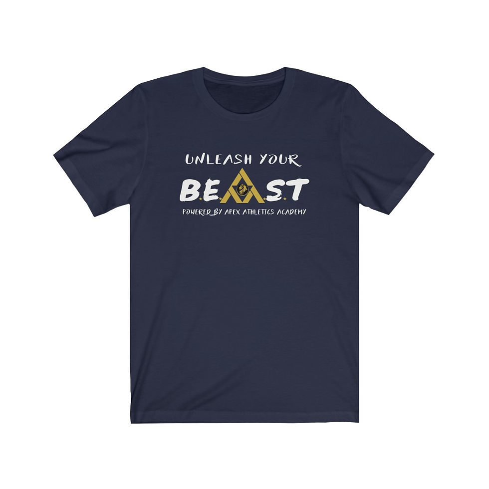 Miniatura: Camiseta de manga corta A3 ELITE de fuerza y acondicionamiento "UNLEASH YOUR BEAST"