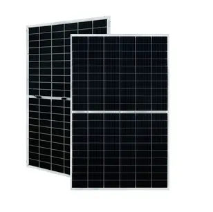 Bifacialt dubbelglas 158,75 120celler 335W-355w solcellsmoduler