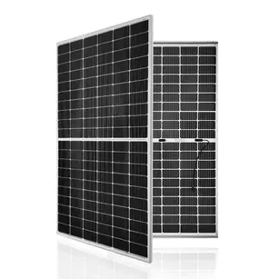 166 dubbelsidiga dubbelglasade PV-moduler med 120 celler 360W-380W