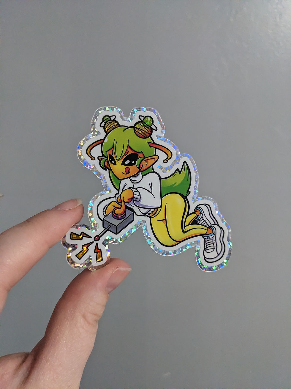 Thumbnail: Glitter Sticker-L33sa Sus