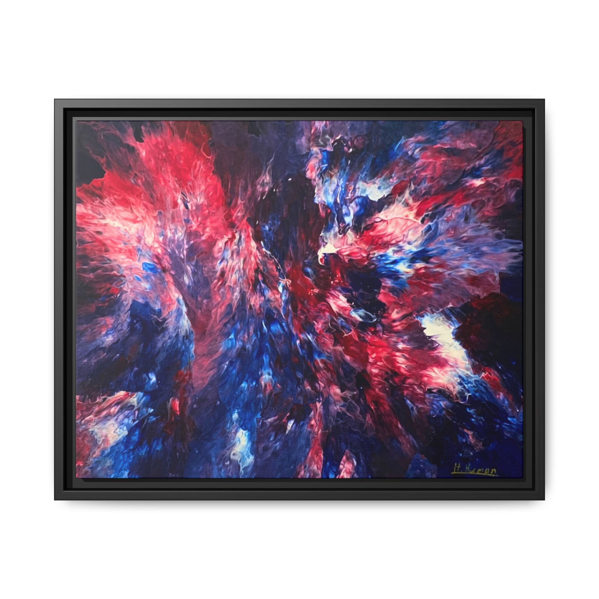 Triumph of the Lion - First Edition Abstract Art Print by Hanz Human