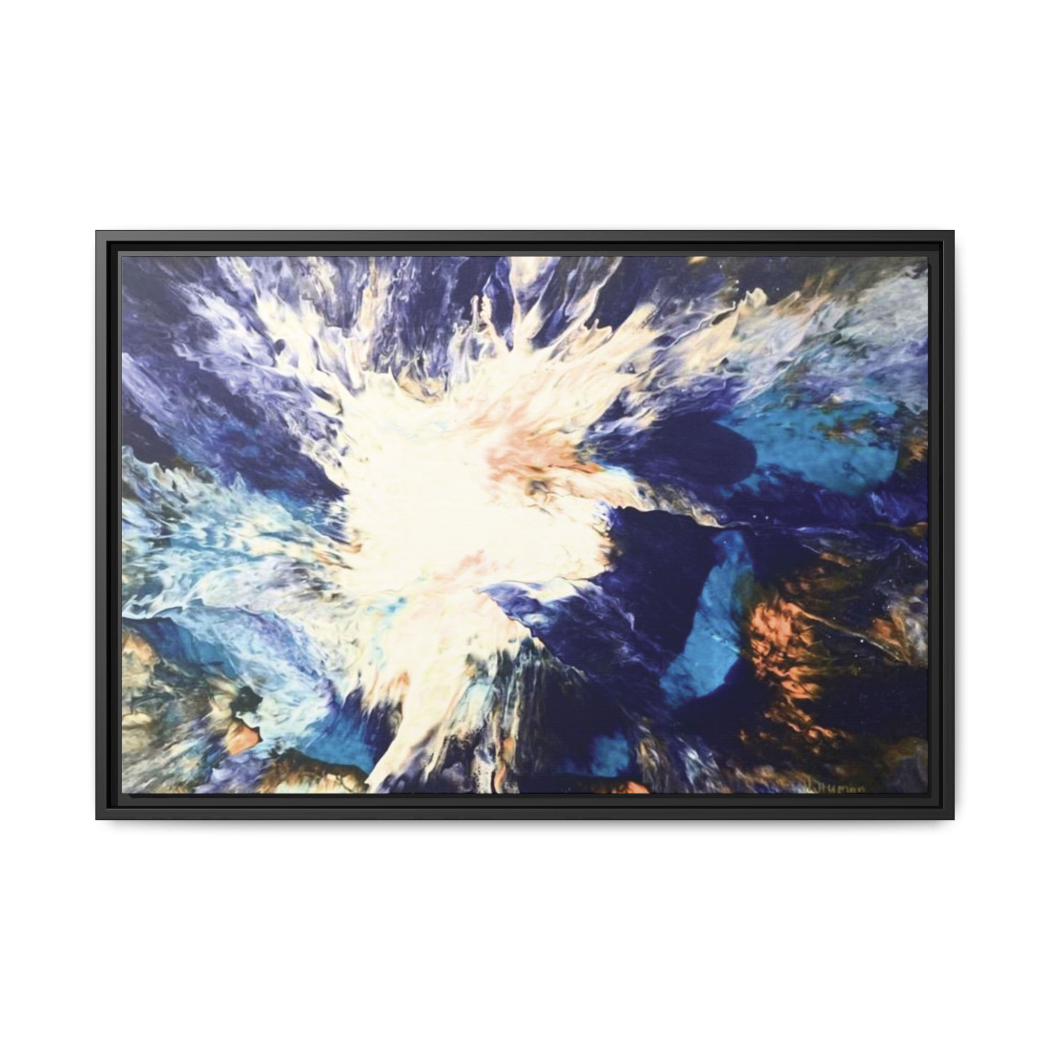 Splash of Joy - First Edition Abstract Art Print by Hanz Human