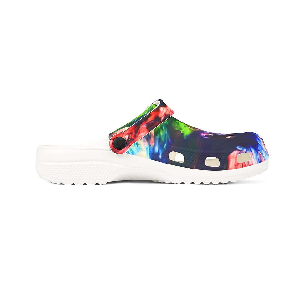 Thumbnail: Whirlwind of Joy EVA Foam Clogs - Swirl Garden Shoes