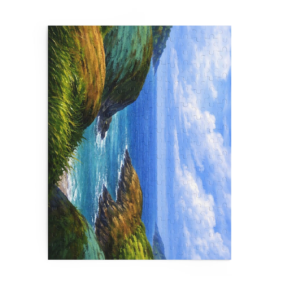 Thumbnail: Valley of Opposites Puzzle — Scenic 120/252/500-Piece Jigsaw 