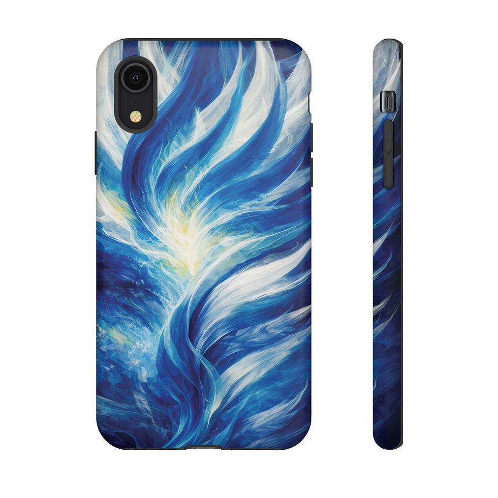Thumbnail: Masks of the soul Original Artwork Phone Case — Tough Case