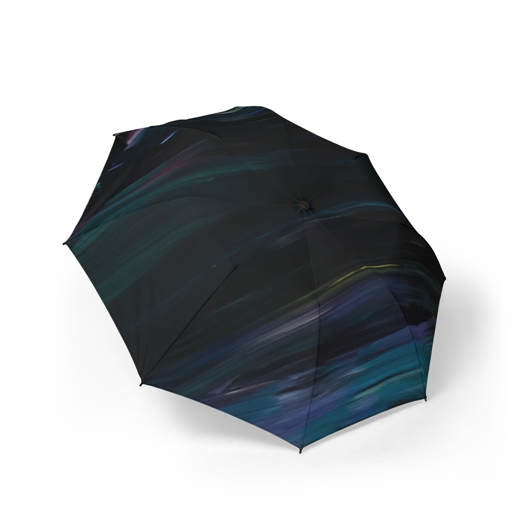 Sugar Coated Emotions Semi-Automatic Foldable Compact Windproof Travel Umbrella