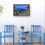 Thumbnail: Original seascape acrylic painting “Underwater Eden” by Hanz Human, hand-painted nature artwork displayed in sunroom