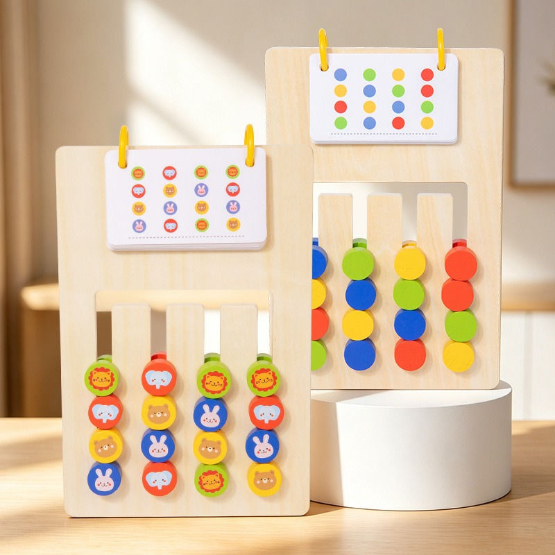 Thumbnail: Educational Four-Color Game Pieces